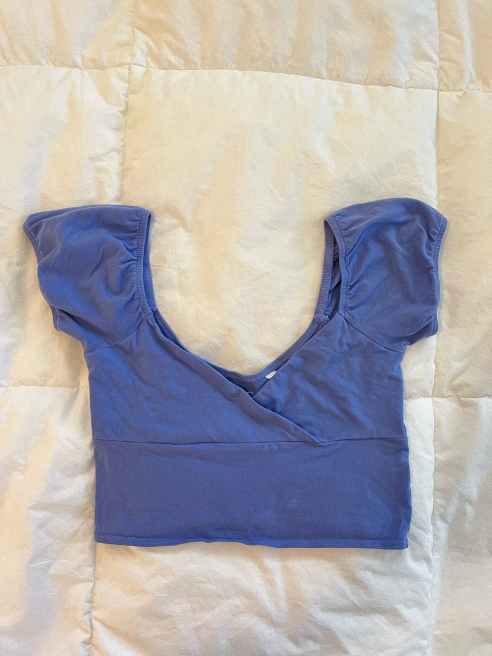 Pacsun Purple Wrap Top